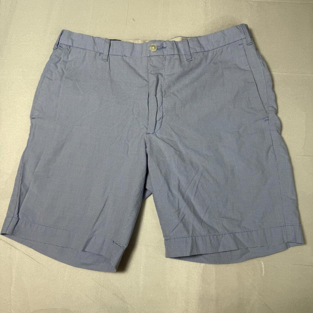 Polo Ralph Lauren Slim GI Fit Shorts Size 32 Blue White Casual